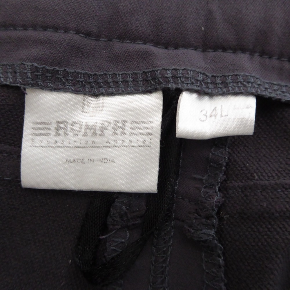 Romfh Women Equestrian Riding Breeches Pants Gray Full Seat Size 34L Long - Picture 9 of 11